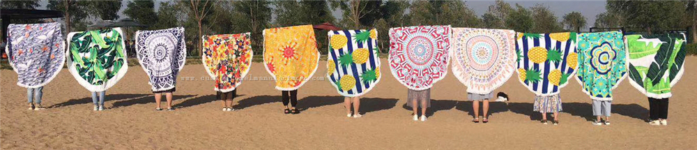 China Bulk Custom Beach Towel Manufacturer wholesale Bespoke Printing Pattern Beach Towels Supplier